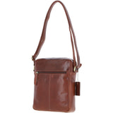 Ashwood Leather Travel Flight Bag Chestnut: K-42