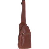 Ashwood Three Pocket Leather Sling Bag Chestnut : k-43