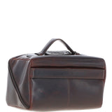 Leather Washbag Brown: K-49