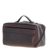 Leather Washbag Brown: K-49