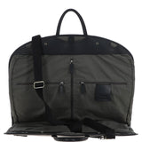 Mens Leather Suit Carrier Black: K-50