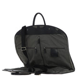 Mens Leather Suit Carrier Black: K-50
