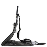 Mens Leather Suit Carrier Black: K-50