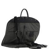 Mens Leather Suit Carrier Black: K-50