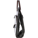 Mens Leather Suit Carrier Brown: K-50