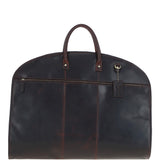 Mens Leather Suit Carrier Brown: K-50