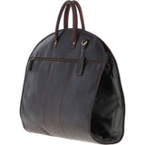 Mens Leather Suit Carrier Brown: K-50