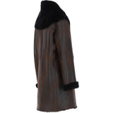 Sheepskin Coat Tabak: KB 688