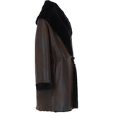 Sheepskin Coat Tabak: KB 688