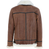 Luxury Shearling Pilot Jacket Antique : ke-271