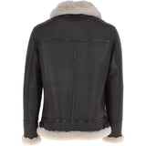 Luxury Shearling Pilot Jacket Brown : ke-271