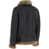 Luxury Shearling Pilot Jacket Ginger : ke-271