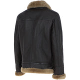 Luxury Shearling Pilot Jacket Ginger : ke-271