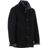 Ashwood Men's Shearling Coat Black: KE 229