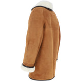Sheepskin Coat Tan: KE 72