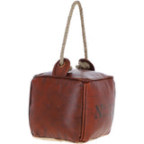 Ashwood Leather No.12 Door Stopper Brown: KI-027