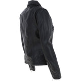 Women's Lamb Leather Biker Jacket : L-Gina