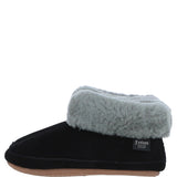 Sheepskin Slippers Black Leopard: LADIES BOOTYS