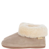 Sheepskin Slippers Beige Leopard: LADIES BOOTYS