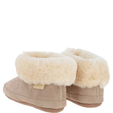 Sheepskin Slippers Beige Leopard: LADIES BOOTYS
