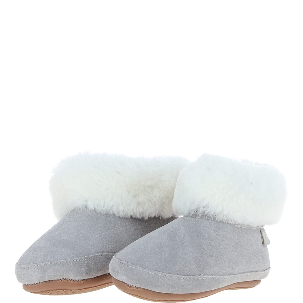 Women's Sheepskin Slippers Light Grey: LADIES BOOTYS