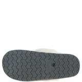 Fenland Real Sheepskin Wool Mule Slippers Grey: ladies elena
