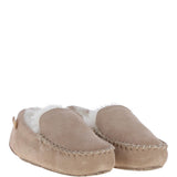 Fenland Ladies  Suede Sheepskin Loafers Beige: LADIES LOAFERS