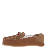 Women's Classic  Suede Sheepskin Moccasins Tan: Megan