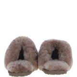 Fenland Ladies Classic Sheepskin Scuffs Taupe: LADIES SCUFFS