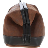 Ashwood Leather Wash Bag Brown: LOU