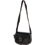 Heritage Handcrafted 100 Capacity Leather Cartridge Bag Dk Brown: Madox