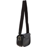 Heritage Handcrafted 100 Capacity Leather Cartridge Bag Dk Brown: Madox