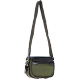 Heritage Handcrafted 100 Capacity Leather & Tweed Cartridge Bag: Madox