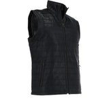 Leather Body Warmer Black: Massimo Gillet 1