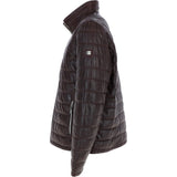 Trapper Leather Jacket Oxblood : Massimo