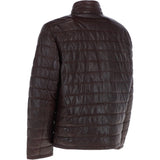 Trapper Leather Jacket Oxblood : Massimo