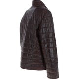 Trapper Leather Jacket Oxblood : Massimo