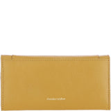 Ashwood Ladies Matinee Purse with 10 Card Slots and Metallic Clasp in Mustard: Matinee Lock