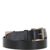 Mens Leather Belt Black: MB-109