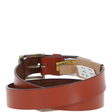 Mens Leather Belt Tan: MB-109