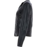 Ashwood Leather Biker Jacket Black: MB139