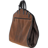 Mens Leather Suit Carrier Oily Brown : Curtis