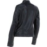 Ladies Leather Fashion Biker Jacket Black: Paradise