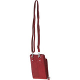 Ashwood Leather Crossbody Smart Phone Bag - Bordeaux: PH-2