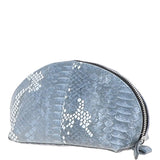 Ashwood Leather Make-Up Bag Grey : PHILIPPA