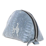 Ashwood Leather Make-Up Bag Grey : PHILIPPA