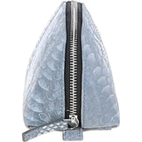 Ashwood Leather Make-Up Bag Grey : PHILIPPA