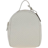 Ashwood Leather Quilted Backpack Cream