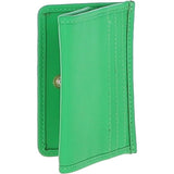 Ashwood Quilted Coin Card Purse Green: QUILTED COIN CARD PURSE