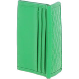 Ashwood Quilted Coin Card Purse Green: QUILTED COIN CARD PURSE